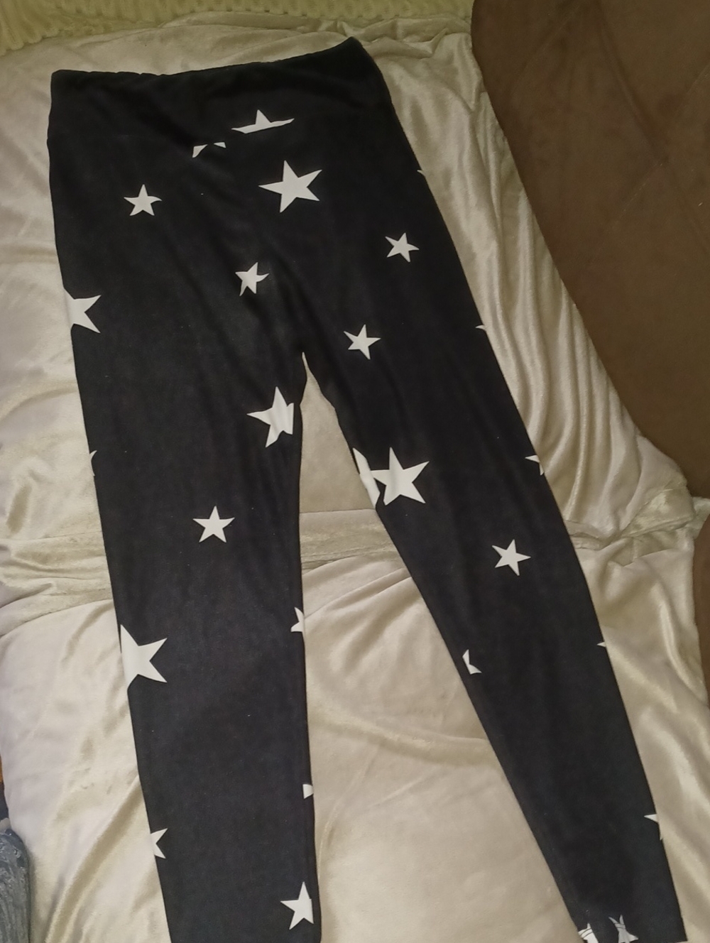 Lularoe Leggings  Stars/black